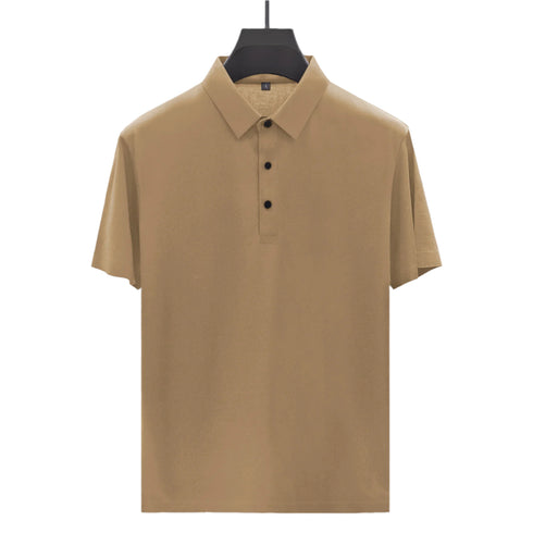 ArcticCool Men's Ice Silk Polo Shirt  Lightweight & Cooling Comfort